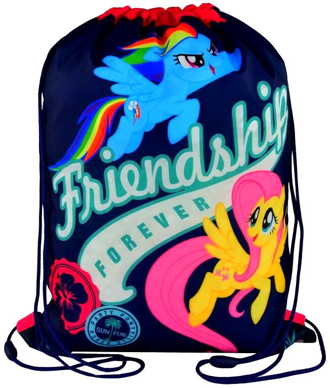my LITTLE PONY Pferd EINHORN Tasche SPORTTASCHE TURNBEUTEL Rucksack 40cm Unicorn