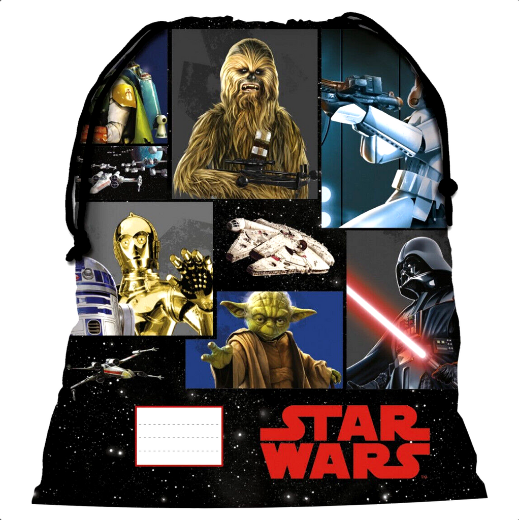STAR WARS Clone Trooper Yoda R2D2 Tasche SPORTTASCHE TURNBEUTEL Sportbeutel 40cm