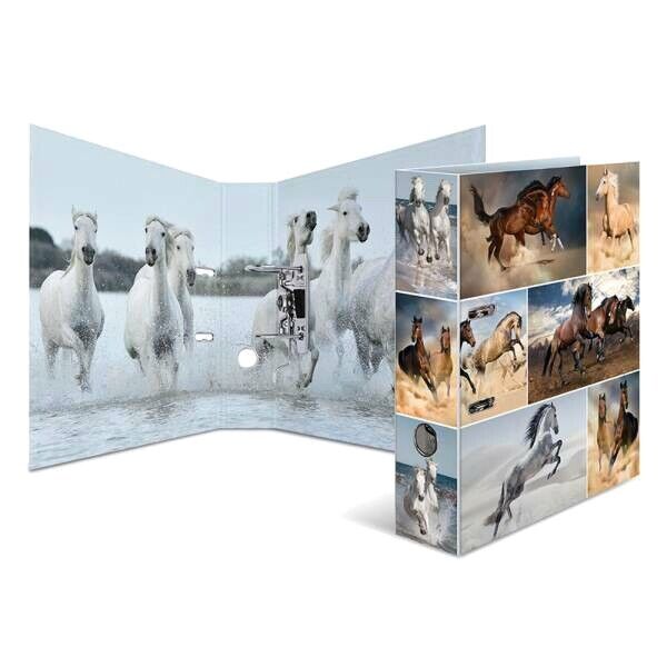 Pferd Horses 1 x Ringordner A4 ca. 35 x 25 x 7 cm