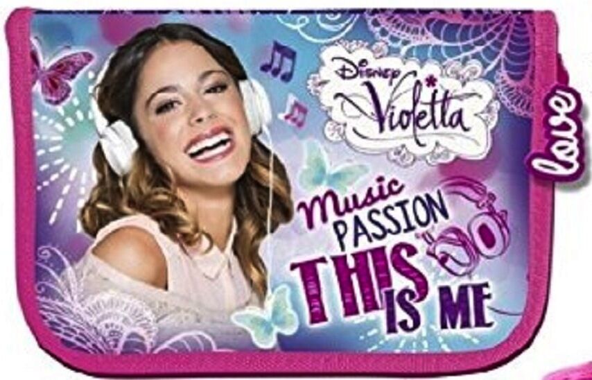 Disney Violetta FEDERMAPPE FÜR 28 TEILE