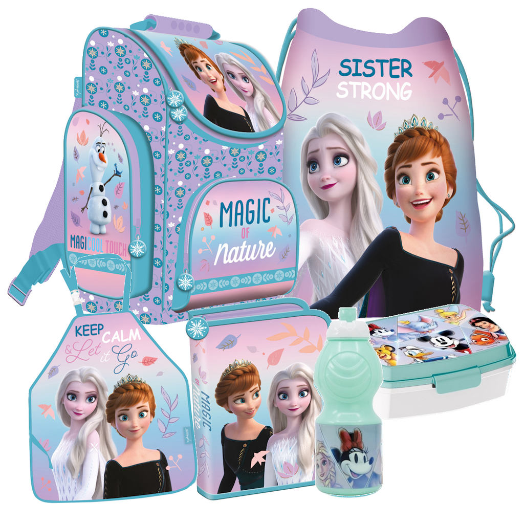 Disney Frozen Elsa EISKÖNIGIN 6 tl Set SCHULRANZEN Ranzen Federmappe Tornister