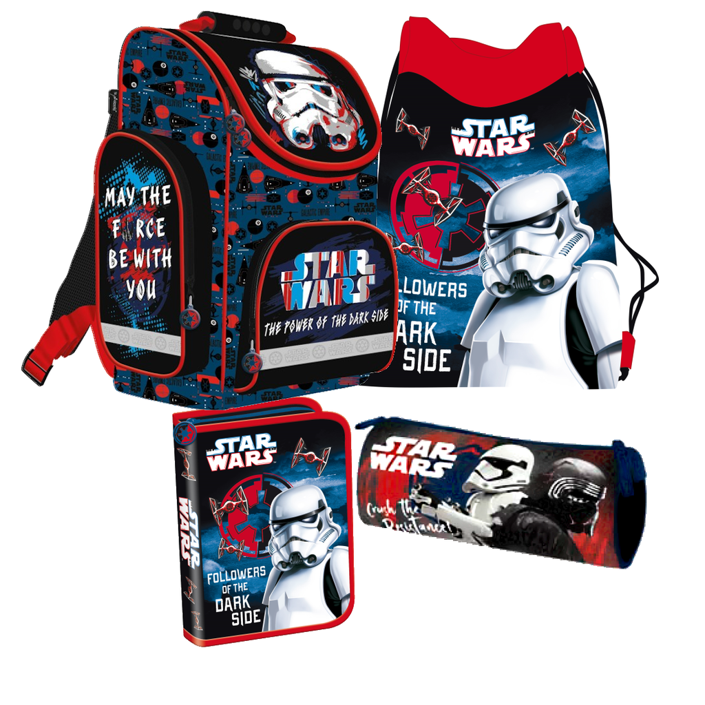 Star Wars Clone 4 Teile Schulranzen Set