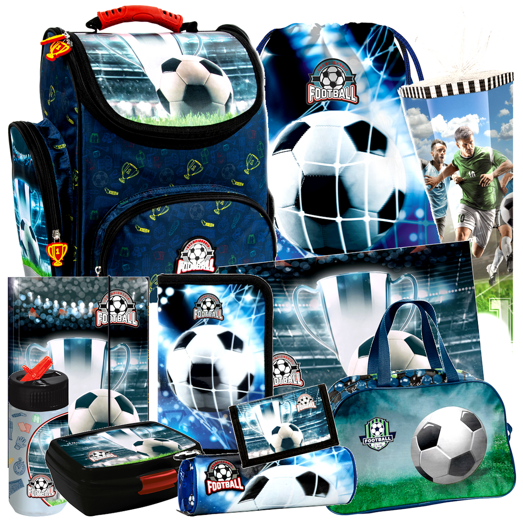 Fussball Ball 11 Teile Set Schulranzen Ranzen Tornister Tasche Schultüte 85 cm