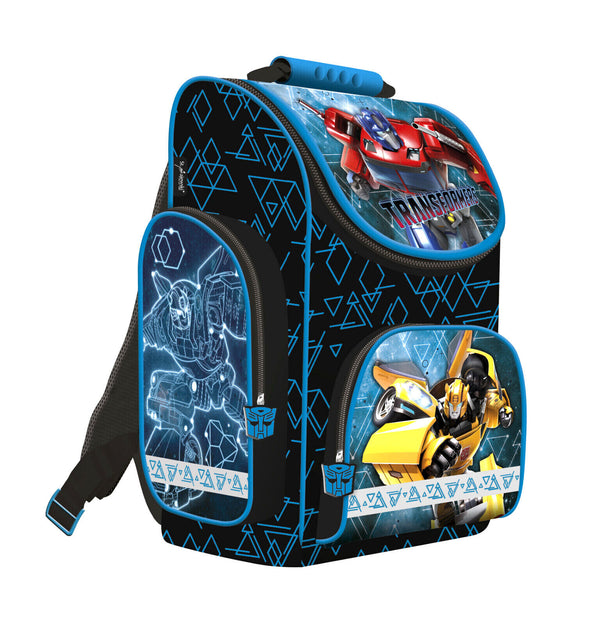 Transformers 5 Teile SCHULRANZEN Set Ranzen Tornister Federmappe gefüllt Tasche