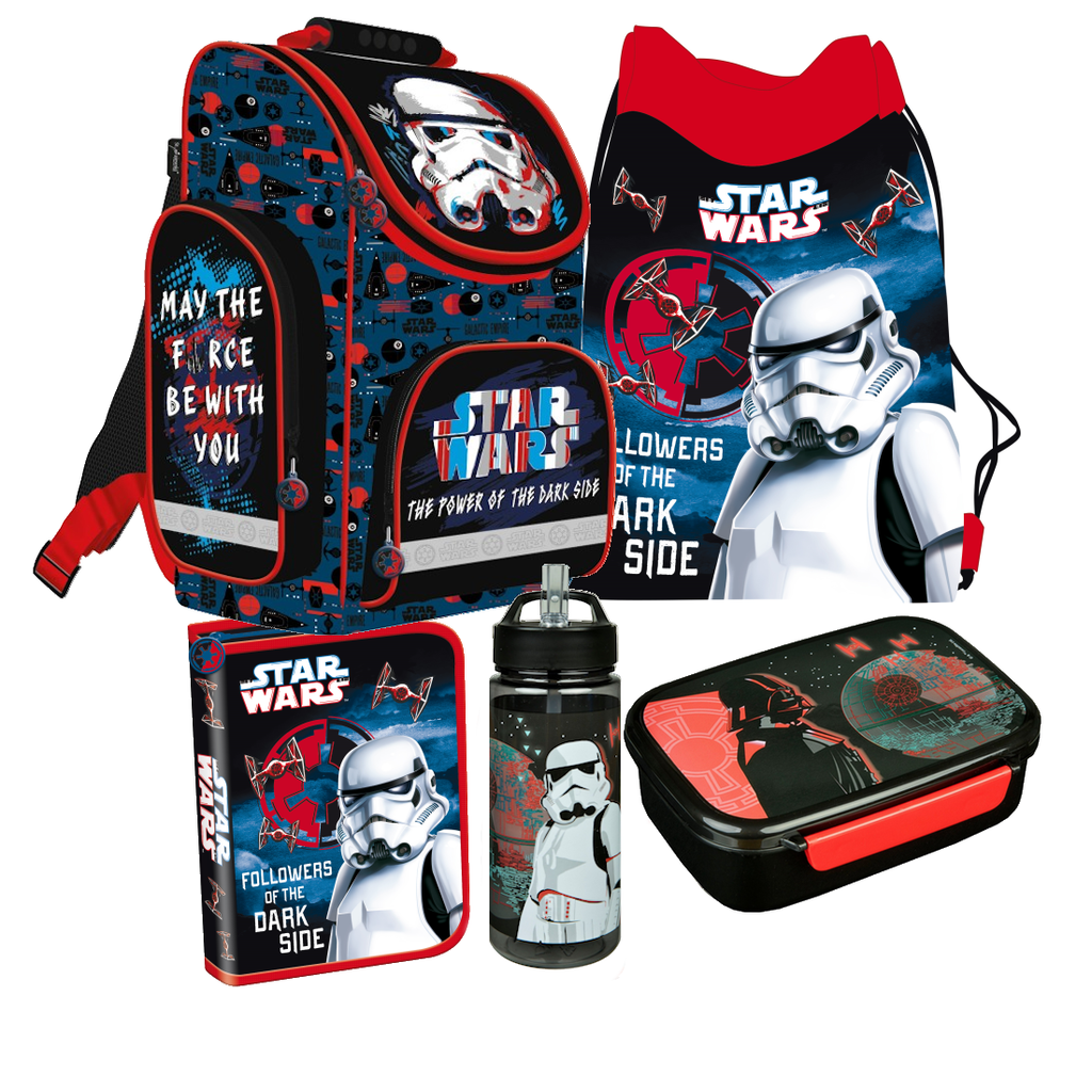Star Wars clone 5 Teile Schulranzen Set Stormtrooper