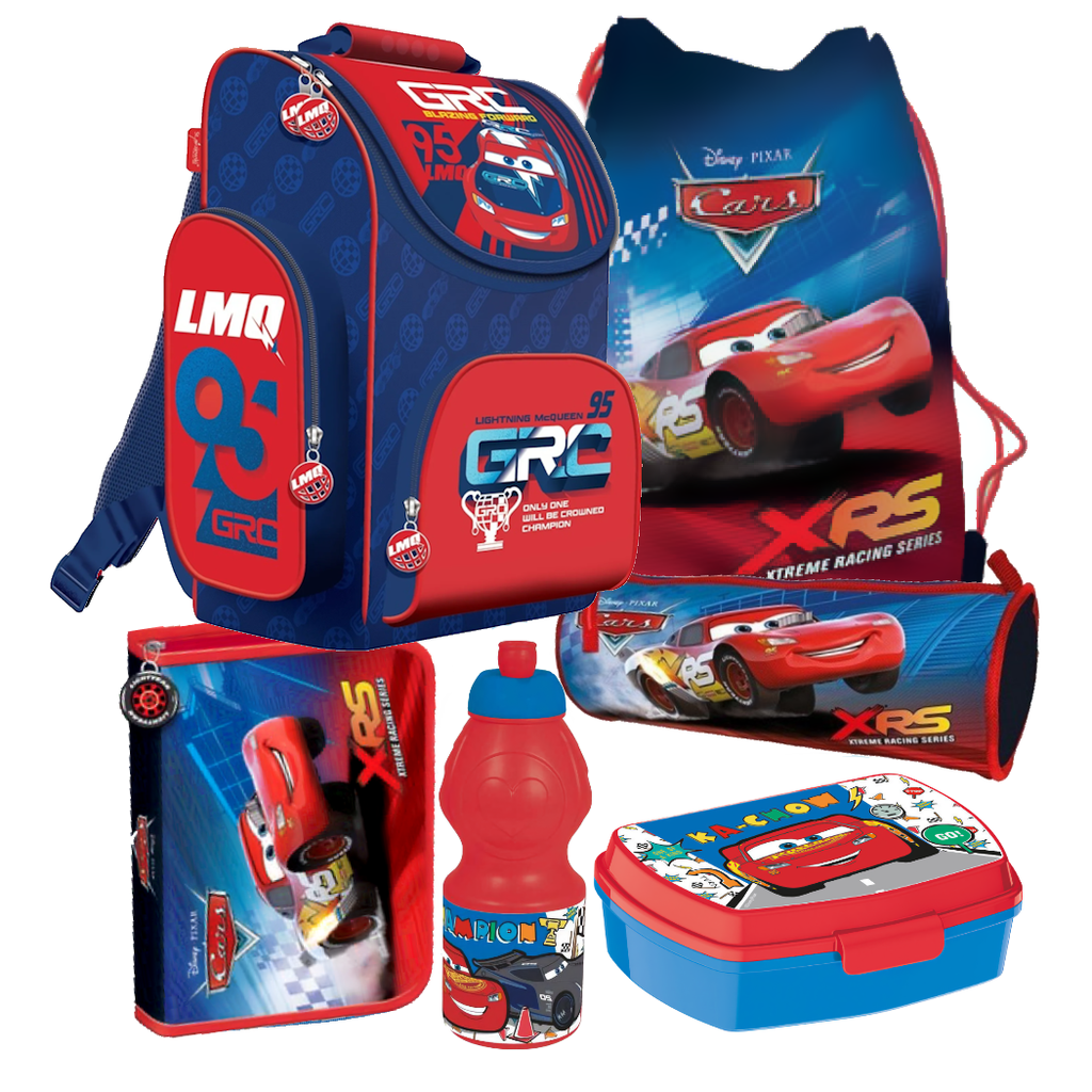 Disney CARS 6 Teile SCHULRANZEN Set