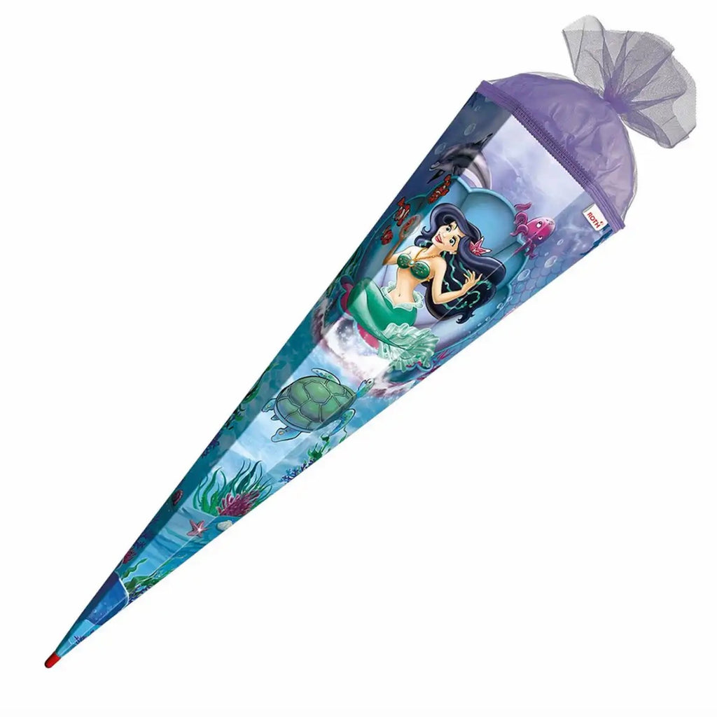 Meerjungfrau Mermaid Schultüte Zuckertüte 85 cm Einschulung Schule blau