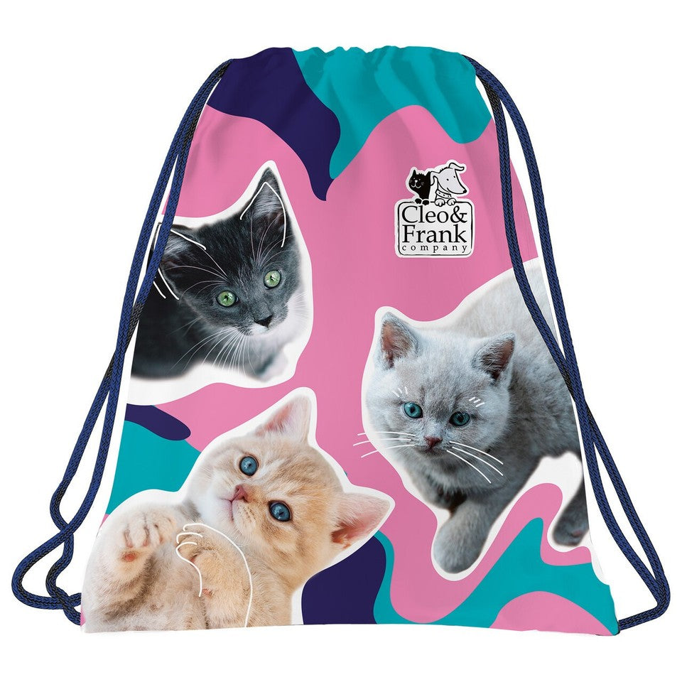 Katze Mitze Cat TASCHE SPORTTASCHE TURNBEUTEL SCHUHBEUTEL Katzen neu