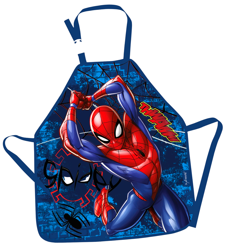 Spiderman Spider-man Spinne SCHÜRZE MALSCHÜRZE Kinderschürze Bastelschürze neu