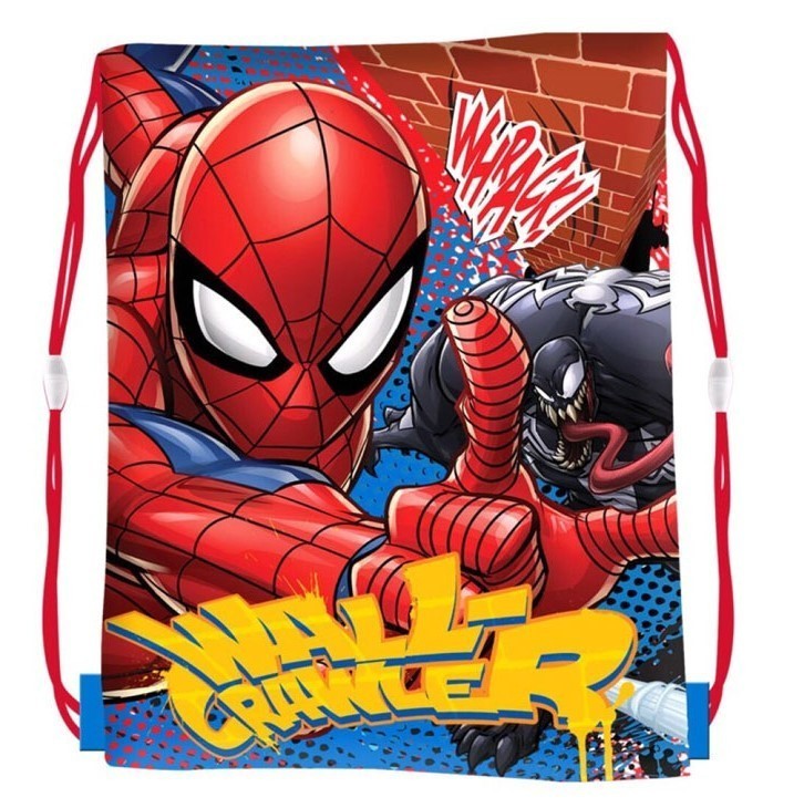 Spiderman Spider man Spinne Tasche TURNBEUTEL SCHUHBEUTEL Sporttasche neu