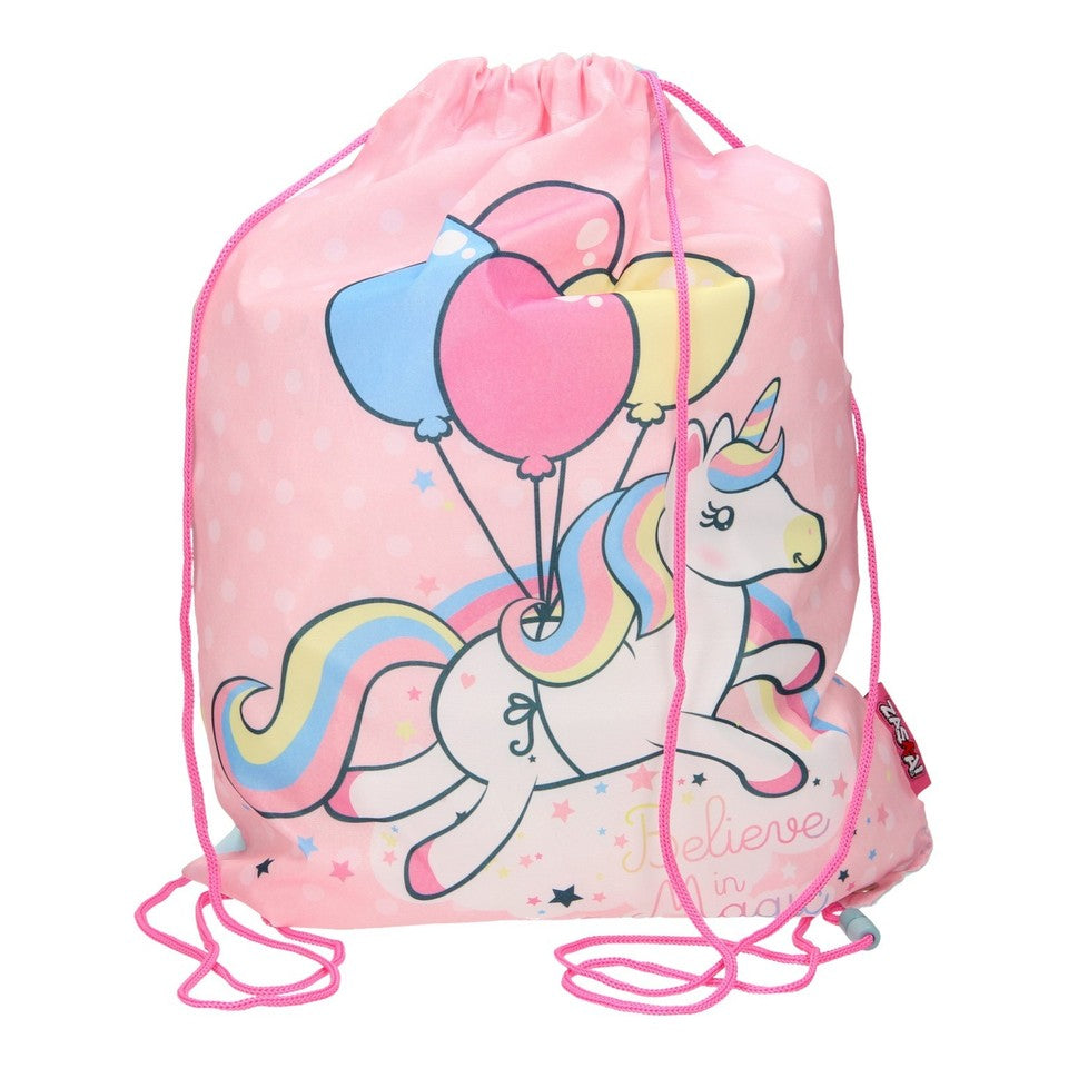 Einhorn Unicorn Pferd Pony Tasche SPORTTASCHE TURNBEUTEL SCHUHBEUTEL Ballons