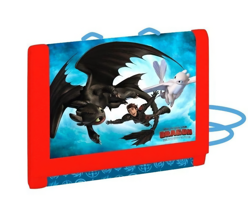 Dragons Drachen Ohnezahn GELDBÖRSE GELDBEUTEL PORTEMONEE neu