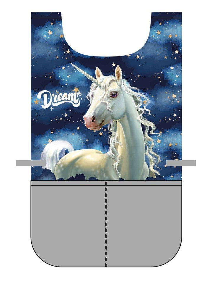 Unicorn Einhorn Pferd Horse SCHÜRZE MALSCHÜRZE Kinderschürze Bastelschürze Dream