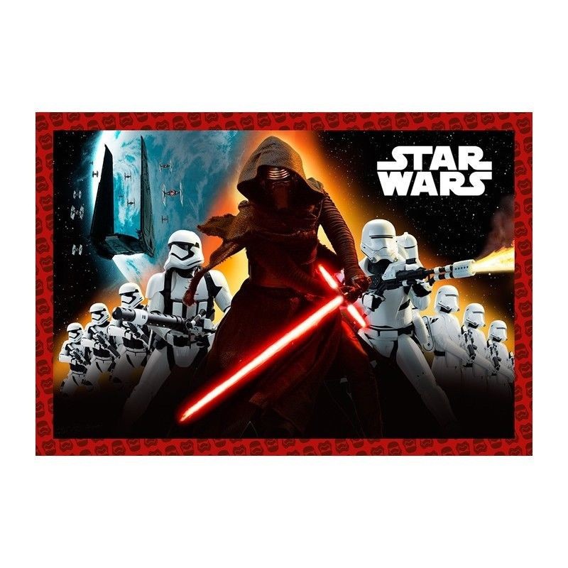 Star Wars Clone SCHREIBTISCHUNTERLAGE 50 x 35 cm UNTERLAGE TISCHUNTERLAGE Stern