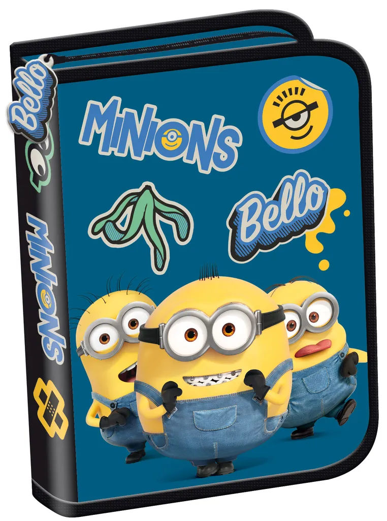 Minions ich einfach unverbesserlich blau FEDERTASCHE FEDERMAPPE Federmäppchen