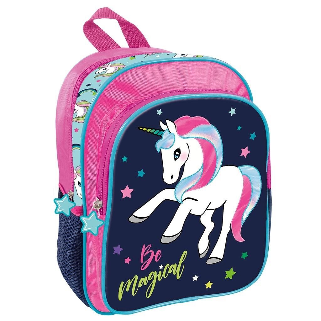 PONY PFERD EINHORN Horses RUCKSACK TASCHE KINDERGARTEN Unicorn Sterne Magic