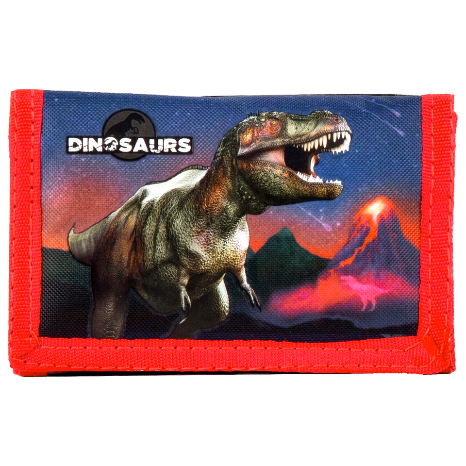 Dinosaurier Dino T-Rex GELDBÖRSE GELDBEUTEL PORTEMONEE neu