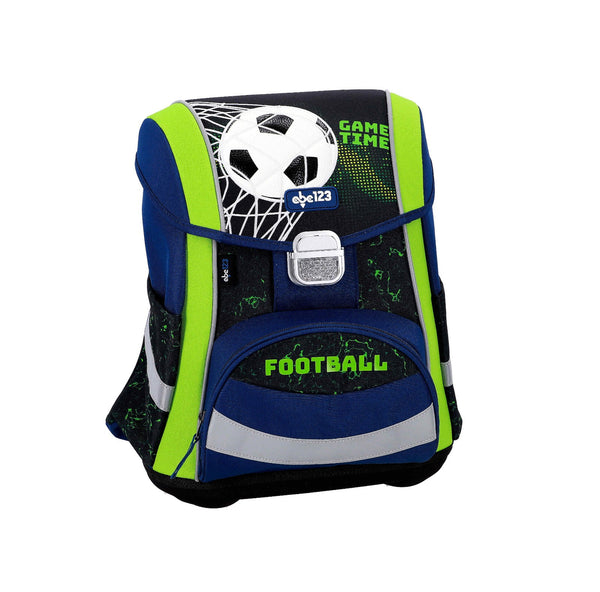 Fussball Ball 7 Teile Set SCHULRANZEN Ranzen Tornister Rucksack Tasche Football