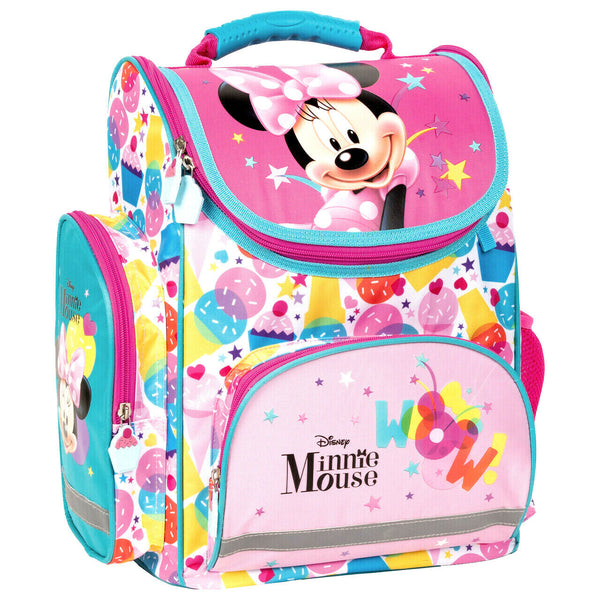 Disney Minnie Maus Mouse 5 tlg Set Tornister Ranzen Schulranzen Federmappe neu