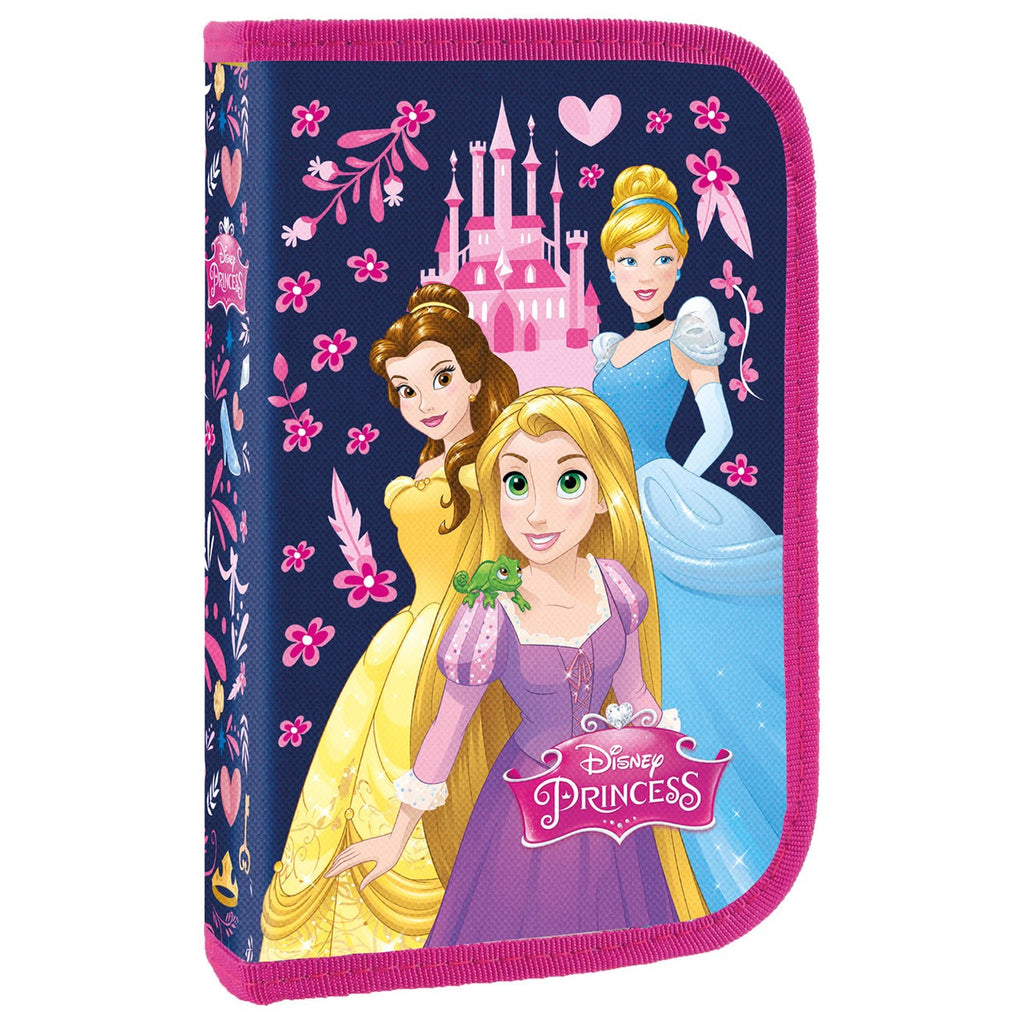 Disney Princess Prinzessin gefüllt 22 Teile FEDERTASCHE FEDERMAPPE Etui Mäppchen