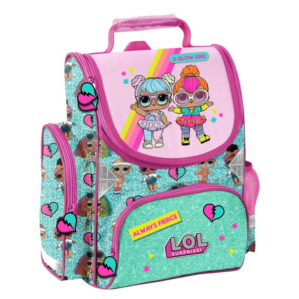 L.O.L LOL Surprise 6 Teile Set Tornister Ranzen Schulranzen Tasche Federmappe