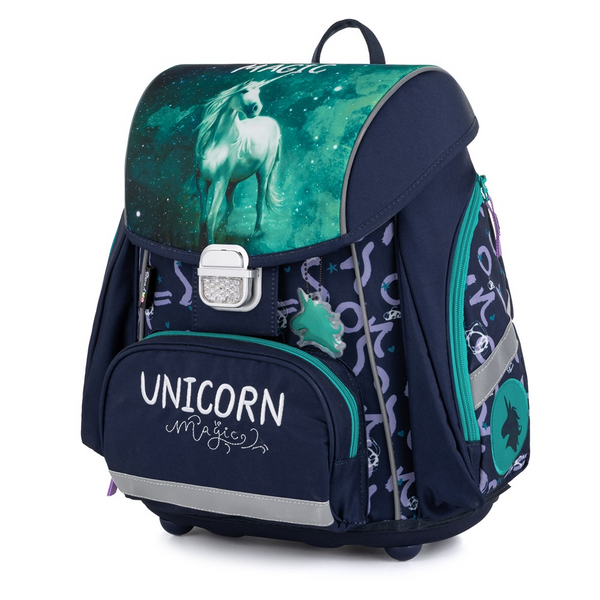 Einhorn Unicorn PFERD 10 tlg* SET SCHULRANZEN Schultüte RANZEN TORNISTER Pegasus