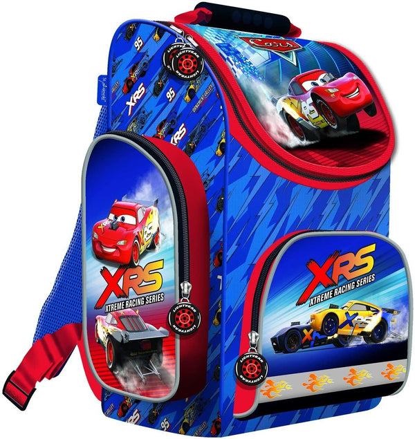 DISNEY CARS Auto 14 Teile Set SCHULRANZEN Ranzen SCHULTÜTE 85 FEDERMAPPE TASCHE