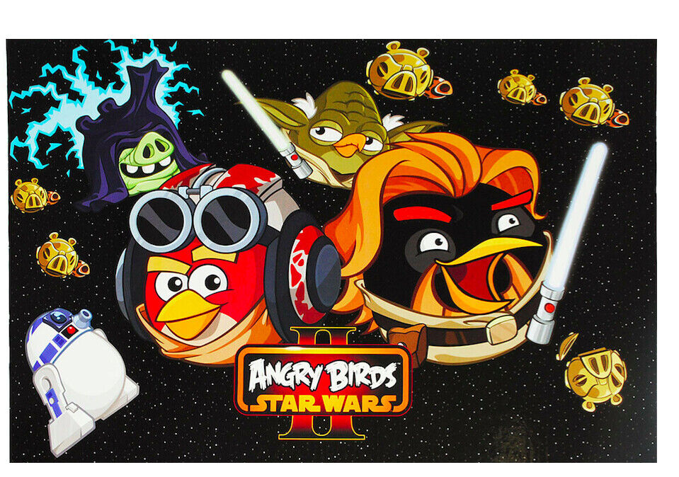 Angry birds Star Wars SCHREIBTISCHUNTERLAGE 55 x 35 cm