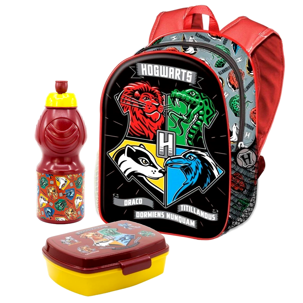 Harry Potter 3 Teile KINDERGARTEN RUCKSACK Set