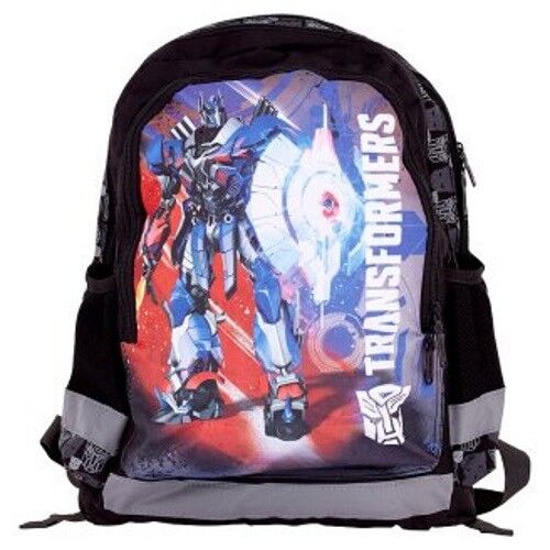 TRANSFORMERS ROBOTER 3 Teile Set SCHULRUCKSACK RUCKSACK TASCHE Schultasche blau