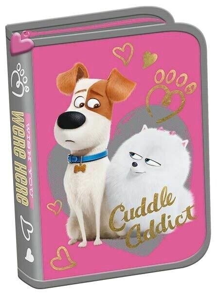 Secret Life of Pets Federmappe pink