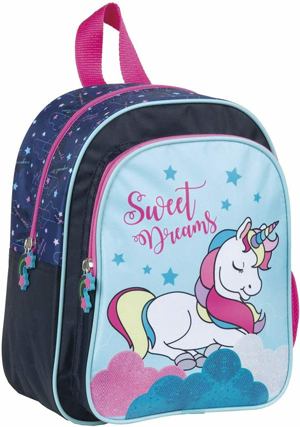 Unicorn Einhorn 4 Teile Kindergartenrucksack Set df