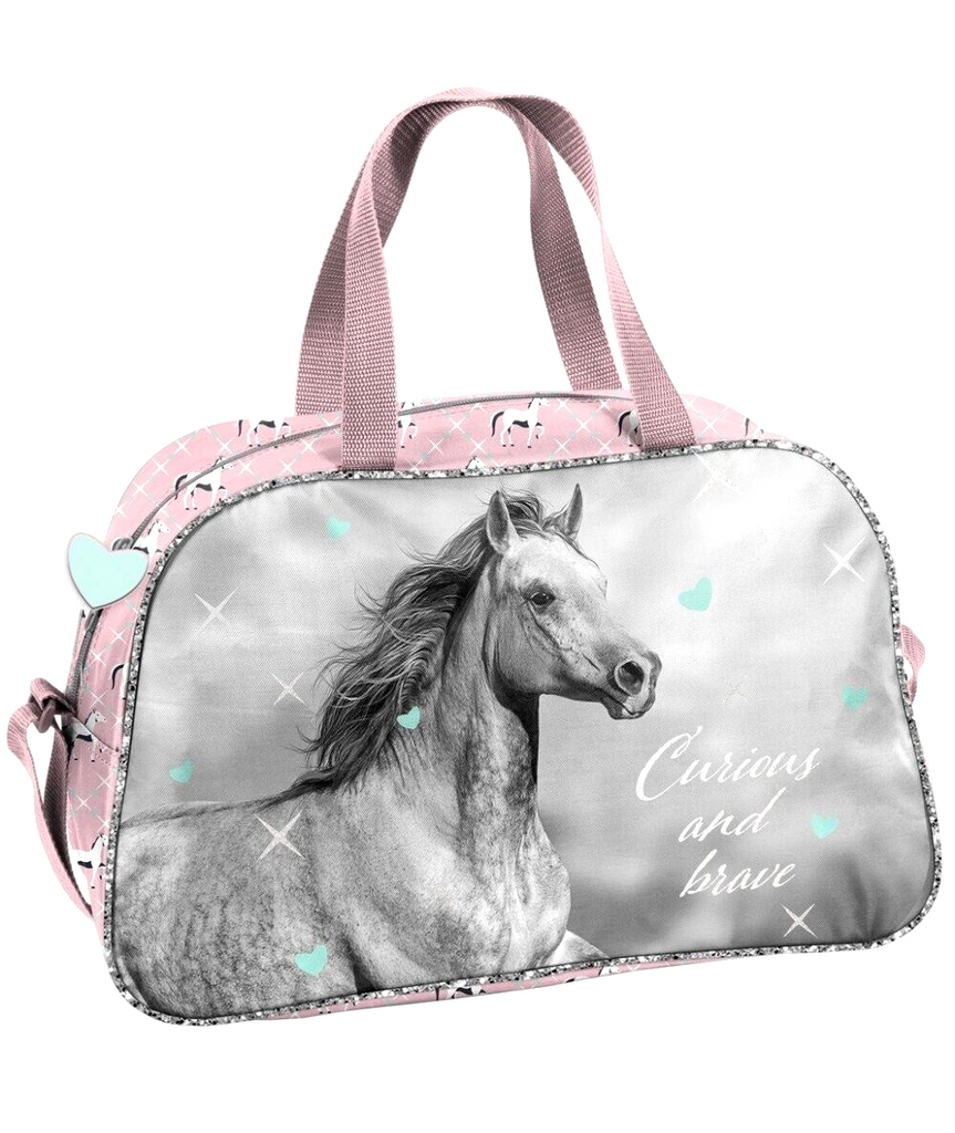 Pferd Hengst Stute Pony Tasche Horse SPORTTASCHE SCHULTASCHE Neu