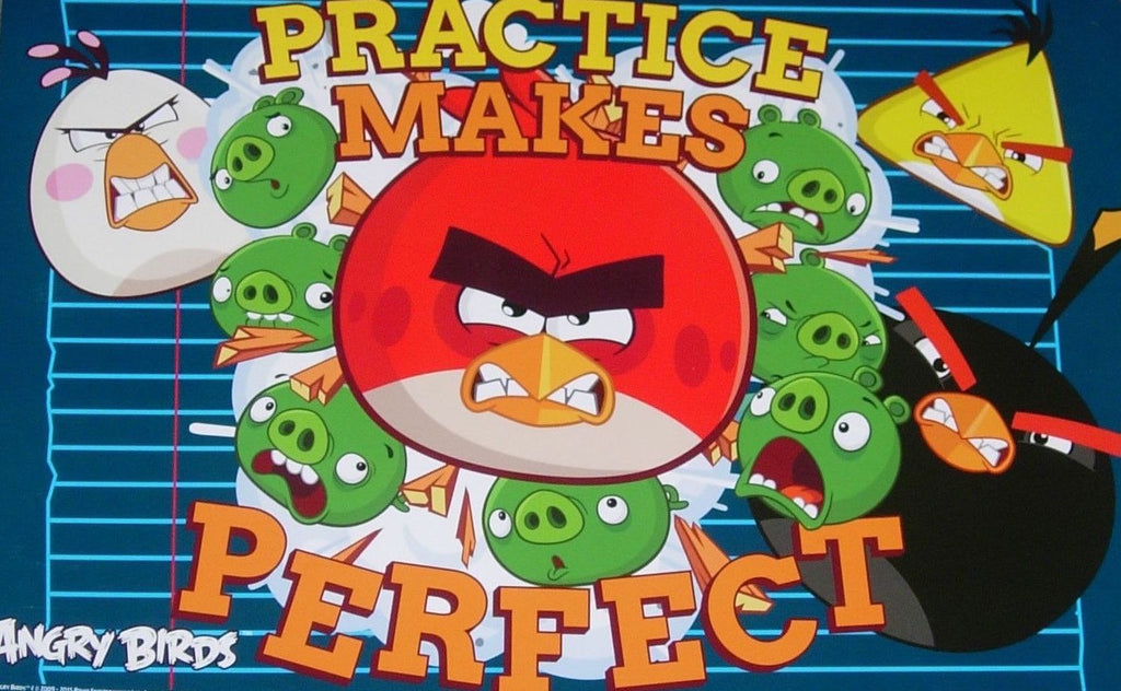 ANGRY BIRDS PLATZDECKCHEN Perfect