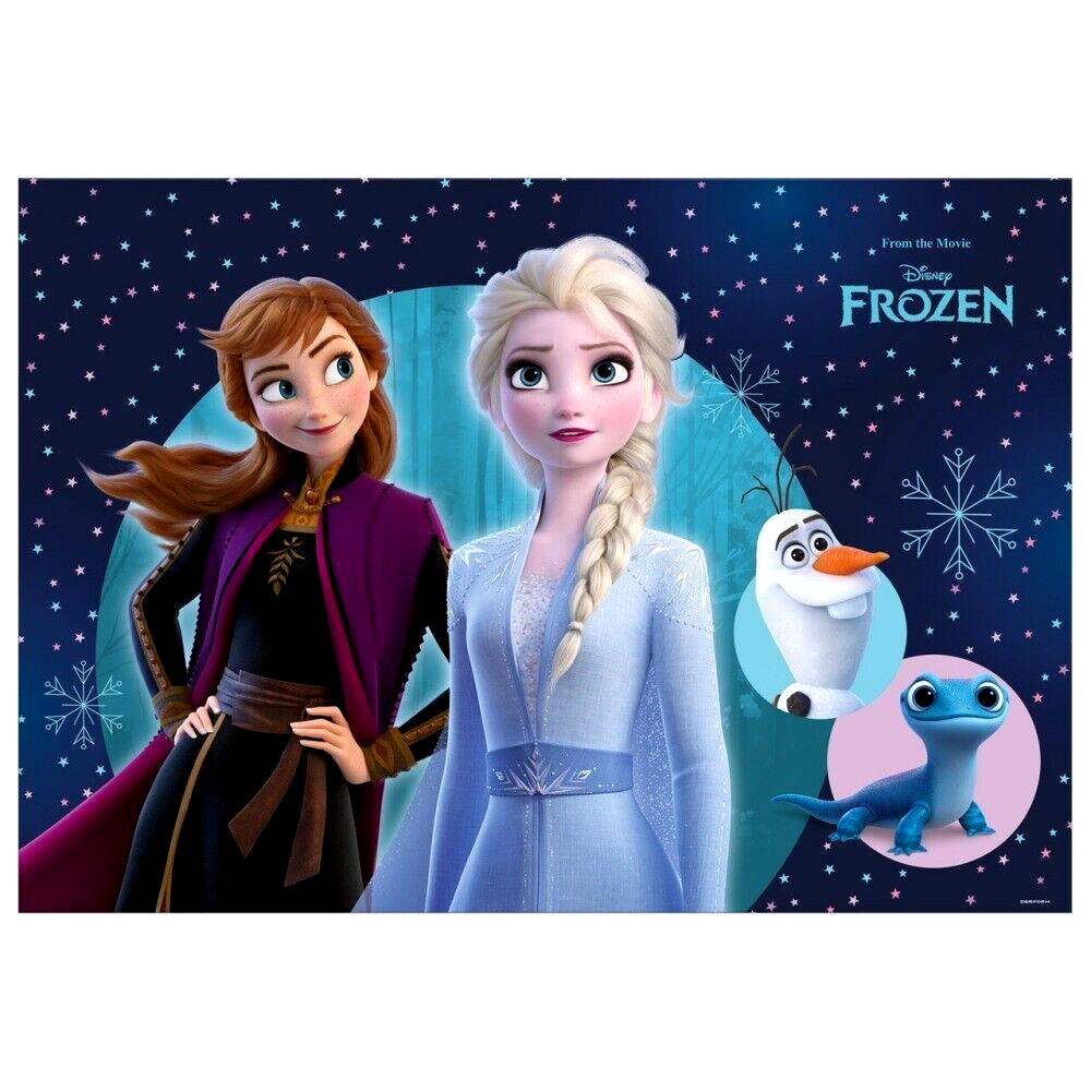 Disney Frozen Eiskönigin Elsa SCHREIBTISCHUNTERLAGE UNTERLAGE TISCHUNTERLAGE bla